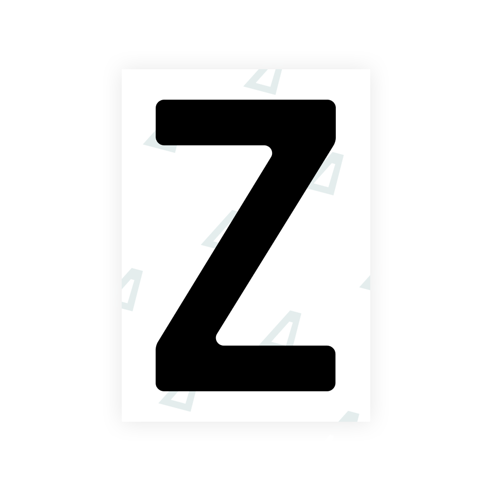Alite Nanofilm for Finland license plates - Symbol "Z"