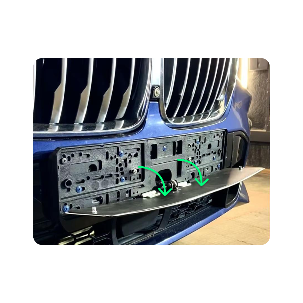 Alite Flipper™ Folding frame for both license plates - Alite
