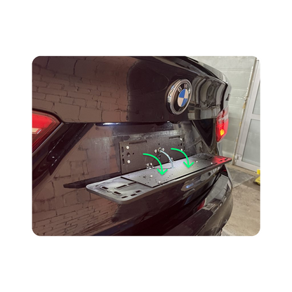 Alite Flipper™ Folding frame for both license plates - Alite