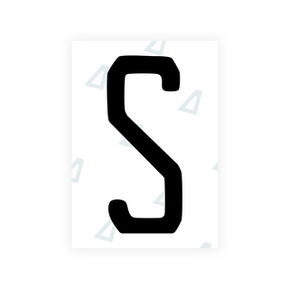 Alite Nanofilm for US (Florida 2019) license plates - Symbol "S"