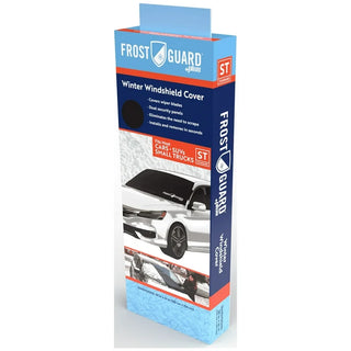 Frostguard Plus Automotive Winter Windshield Cover Standard Size for Cars and Smaller SUVs Shade
