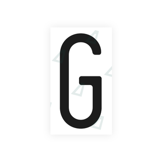 Alite Nanofilm for US (Massachusetts) license plates - Symbol "G" - Alite