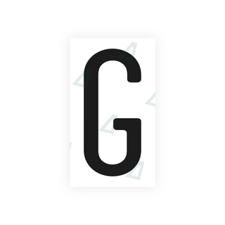 Alite Nanofilm for US (California) license plates - Symbol "G" - Alite