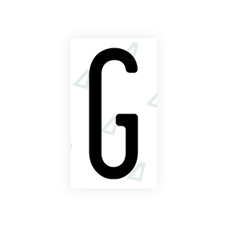 Alite Nanofilm for US (Wisconsin) license plates - Symbol "G" - Alite