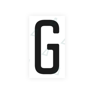Alite Nanofilm for US (Quebec) license plates - Symbol "G" - Alite