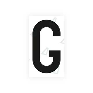 Alite Nanofilm for Czech Republic license plates - Symbol "G" - Alite
