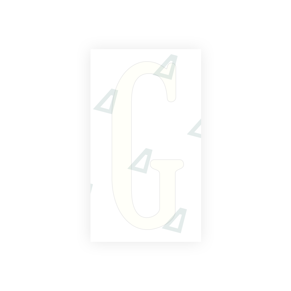 Alite Nanofilm for US (Virginia) license plates - Symbol "G" - Alite