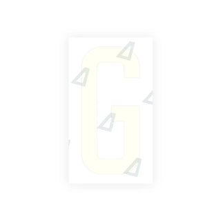 Alite Nanofilm for US (Oklahoma) Moto license plates - Symbol "G" - Alite