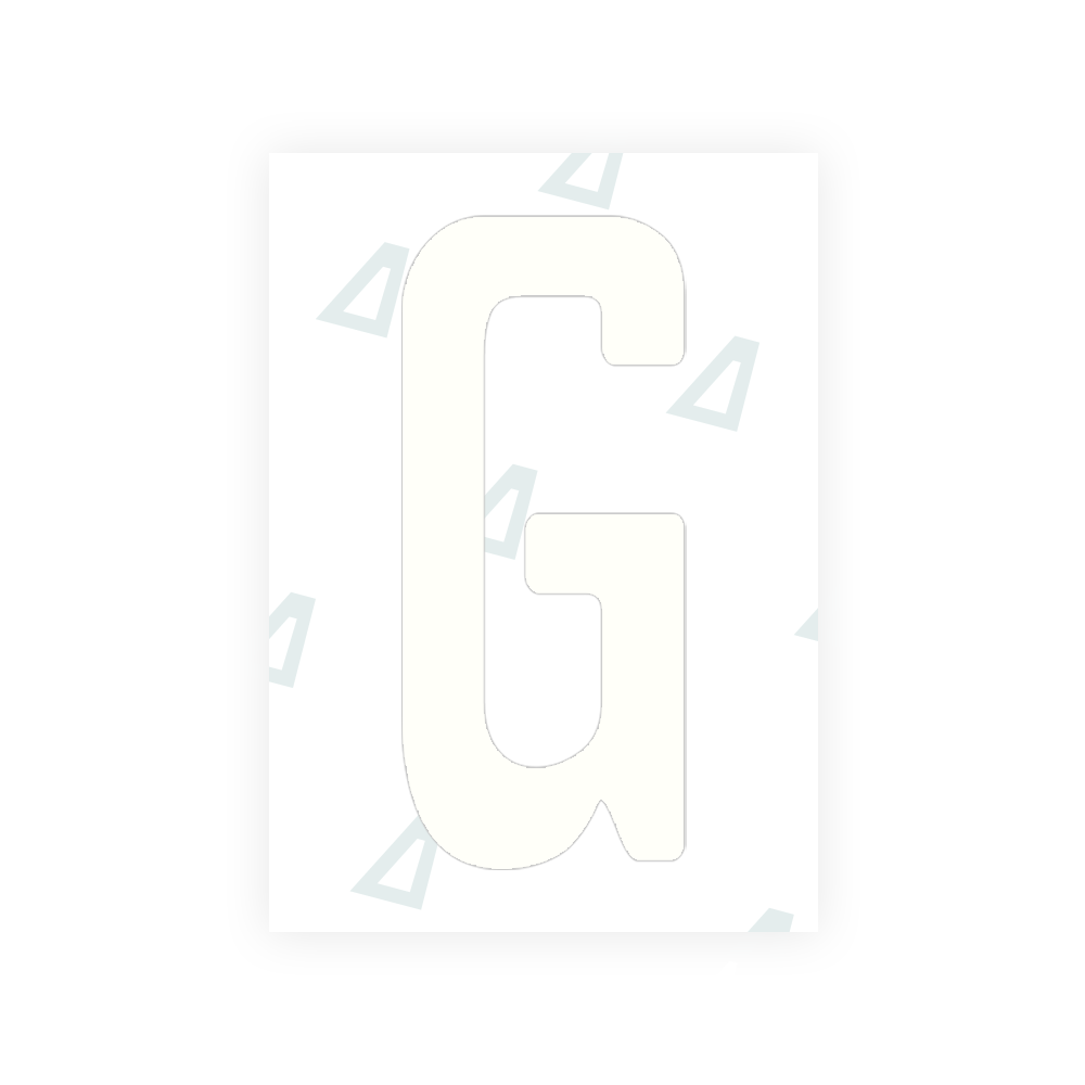 Alite Nanofilm for Guatemala license plates - Symbol "G" - Alite