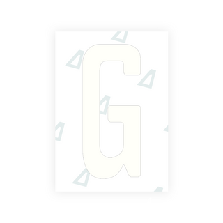 Alite Nanofilm for Guatemala license plates - Symbol "G" - Alite
