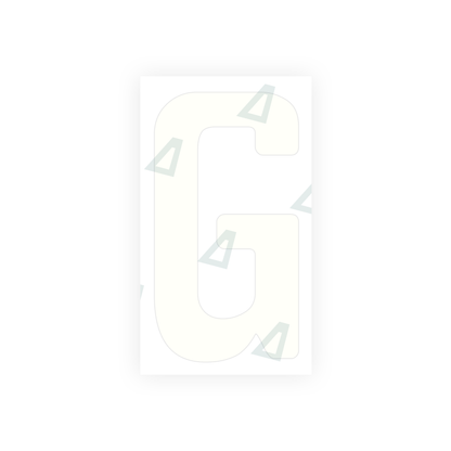 Alite Nanofilm for Germany (standard) license plates - Symbol "G" - Alite