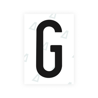 Alite Nanofilm for US (Connecticut 2013) license plates - Symbol "G" - Alite