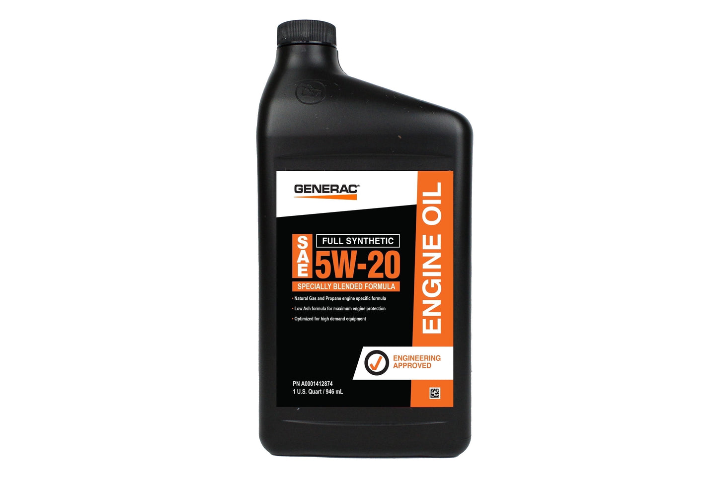 Generac Öl 5W-20 Vollsynthetik 1-Liter-Flasche