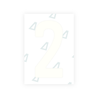 Alite Nanofilm for Georgia number plates - Symbol "2"