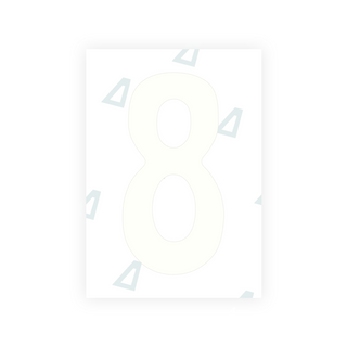 Alite Nanofilm for Georgia number plates - Symbol "8"