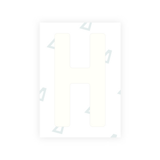 Alite Nanofilm for Georgia number plates - Symbol "H"