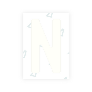 Alite Nanofilm for Georgia number plates - Symbol "N"
