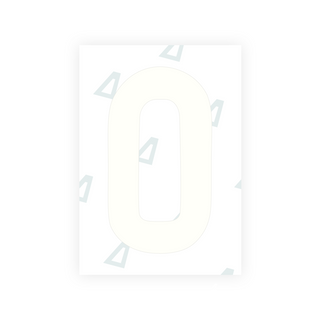 Alite Nanofilm for Georgia number plates - Symbol "O"