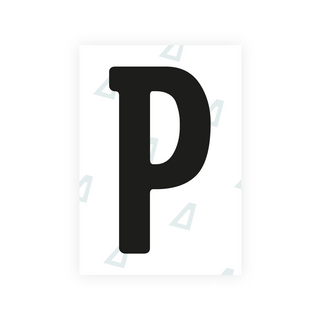 Alite Nanofilm for Georgia number plates - Symbol "P"