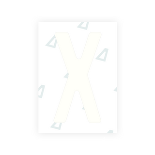 Alite Nanofilm for Georgia number plates - Symbol "X"