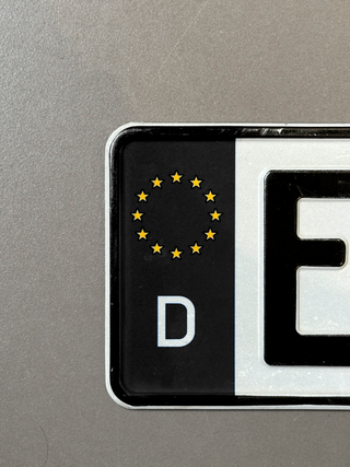 Alite Stickers™ - for number plate (German version) - Alite