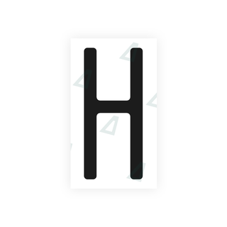 Alite Nanofilm for US (Missouri) license plates - Symbol "H" - Alite