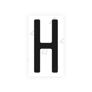 Alite Nanofilm for US (Quebec) license plates - Symbol "H" - Alite