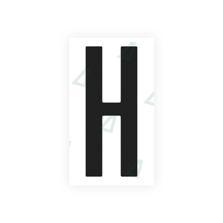 Alite Nanofilm for US (Ohio 2021) license plates - Symbol "H" - Alite