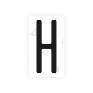 Alite Nanofilm for US (Florida 2003) license plates - Symbol "H" - Alite