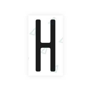 Alite Nanofilm for US (Washington State) license plates - Symbol "H" - Alite