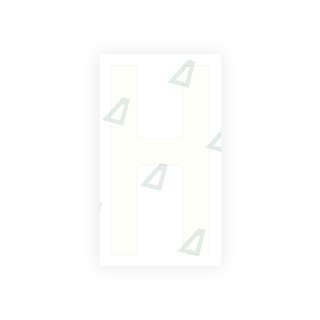Alite Nanofilm for Czech Republic license plates - Symbol "H" - Alite