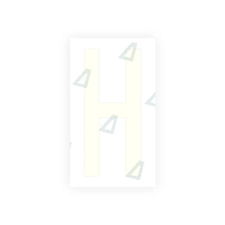 Alite Nanofilm for US (Oklahoma) Moto license plates - Symbol "H" - Alite