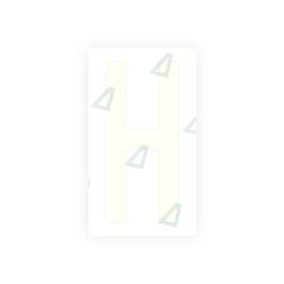 Alite Nanofilm for US (Oklahoma) Moto license plates - Symbol "H" - Alite