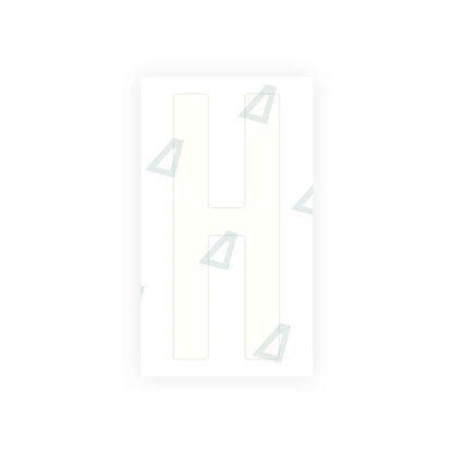 Alite Nanofilm for US (Nevada) Moto license plates - Symbol "H" - Alite