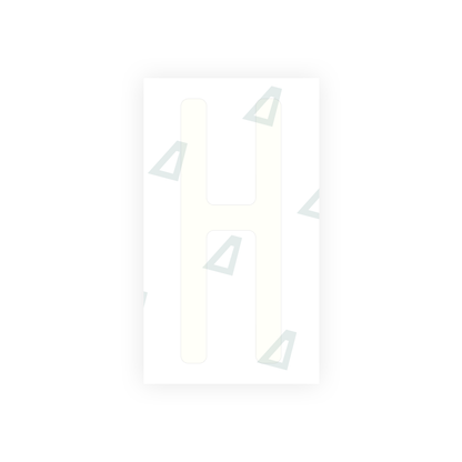 Alite Nanofilm for US (Michigan) license plates - Symbol "H" - Alite