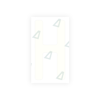 Alite Nanofilm for front Switzerland license plates - Symbol "H" - Alite