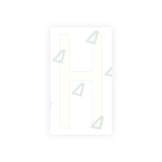 Alite Nanofilm for US (Missouri) license plates - Symbol "H" - Alite