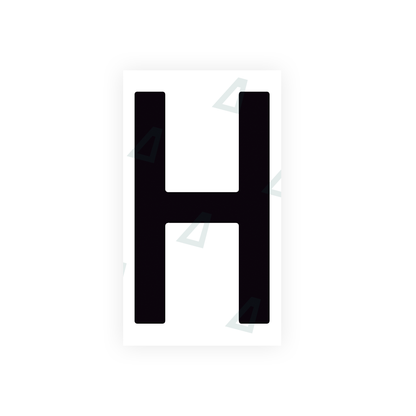 Alite Nanofilm for Spain Flat license plates - Symbol "H" - Alite