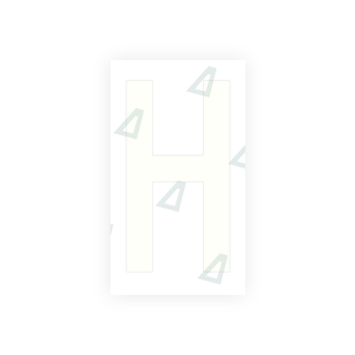 Alite Nanofilm for France license plates - Symbol "H" - Alite