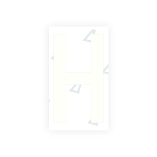 Alite Nanofilm for Greece license plates - Symbol "H" - Alite