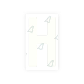 Alite Nanofilm para placas de matrícula da Tanzânia (padrão) - Símbolo "H"