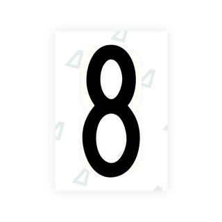 Film nanométrique Alite pour plaques d'immatriculation américaines (Géorgie 2012 - Carrées) - Symbole « Z »