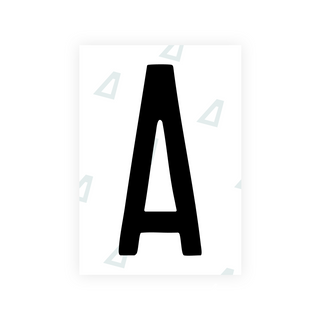 Film nanométrique Alite pour plaques d'immatriculation américaines (Géorgie 2012 - Carrées) - Symbole « Z »