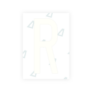 Alite Nanofilm per targhe USA (Hawaii) - Simbolo "R"