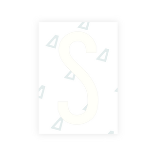 Nanofilme Alite para placas de veículos dos EUA (Havaí) - Símbolo "S"