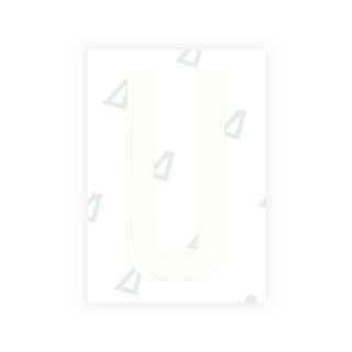 米国（ハワイ）ナンバープレート用 Alite ナノフィルム - シンボル「U」