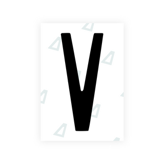 Film nanométrique Alite pour plaques d'immatriculation américaines (Géorgie 2012 - Carrées) - Symbole « Z »