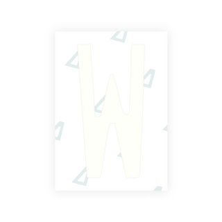 Alite Nanofilm per targhe USA (Hawaii) - Simbolo "W"