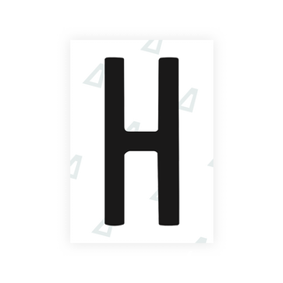 Alite Nanofilm for US (Connecticut 2013) license plates - Symbol "H" - Alite