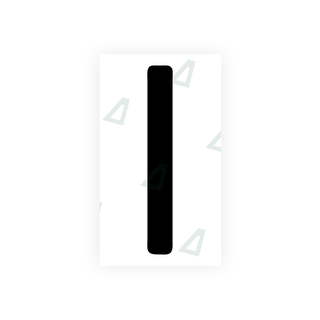 Alite Nanofilm for front Switzerland license plates - Symbol "I" - Alite